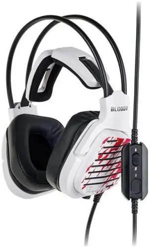 Słuchawki komputerowe A4TECH BLOODY G565 Enegry White