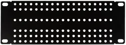 Adapter montażowy RACK 10" 2U z otworowaniem prosty ATTE ADD-RACK10-2U1