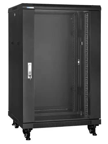 S6615DPII/B - szafa Rack 19" - 600x600x15U