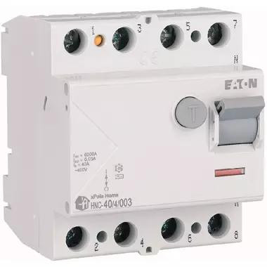EATON WYŁĄCZNIK RÓŻNICOWOPRĄDOWY 40A 4P 4M 30MA AC 6KA