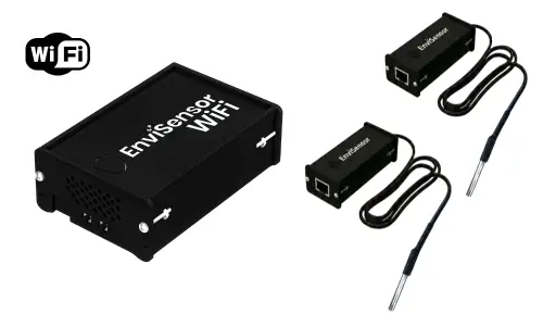 Zestaw Chłodni Farmaceutycznej — EnviSensor WiFi + EnviSensor Mini z PCA