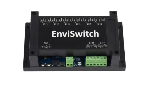 EnviSwitch ETH / WiFi: internetowy sterownik wejść i wyjść cyfrowych