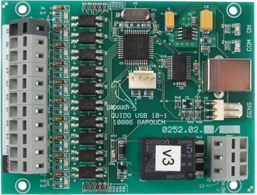 Quido USB 10/1 - 10 wejść i 1 wyjście (zasilanie 5 V DC)