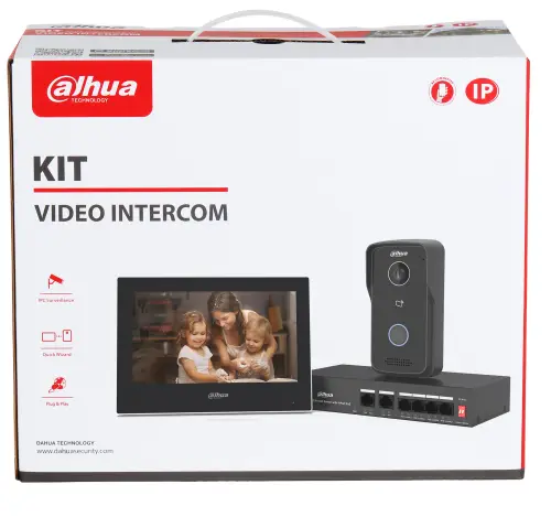 KTP03 - zestaw wideodomofonowy IP KIT