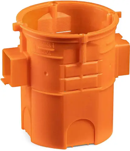 Puszka instalacyjna p/t 60 łączona, ekstra-głeboka S60GF pomarańczowa | 33008008 Simet