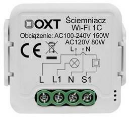 Moduł OXT mini ściemniacz 1 obwód WiFi TUYA T225
