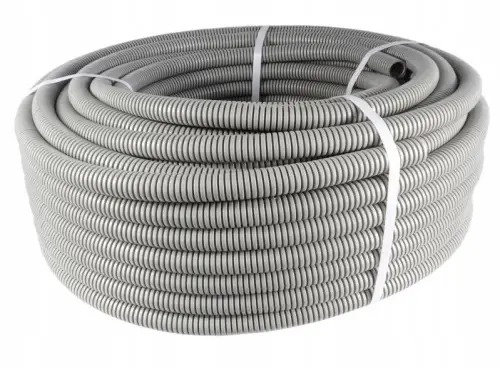 Rura karbowana PVC 50m, 320N wymiar zewnętrzny = 20/ wymiar wewnętrzny = 14, PAWBOL 6161A-50P
