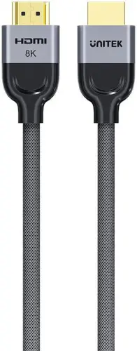 Unitek przewód 8K LUX HDMI 2.1 oplot 1M