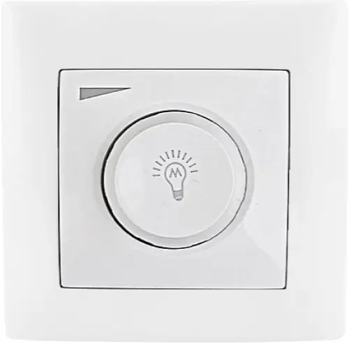 Ściemniacz obrotowy LED  200/600W VCX WESA LC 36A Biały
