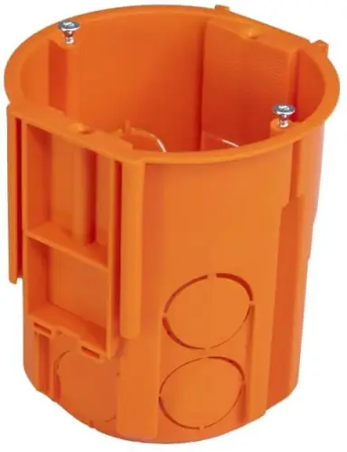 Puszka łączeniowa głęboka 80mm z wkrętami Pawbol A.0080