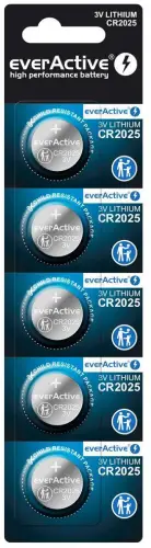 Bateria CR2025 everActive (blister 5 szt.)