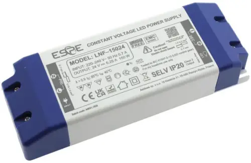 ZASILACZ IMPULSOWY LED ESPE LNF-15024 24V/150W/6.25A IP20