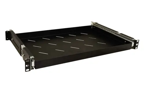 RAPW800 - półka wysuwana 19" 1U 550mm z mocowaniem czteropunktowym