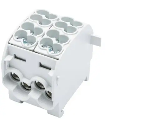 Blok rozdzielczy - odgałęźny SCB 25-2 Al/Cu 80120 SIMBLOCK szary 81505002