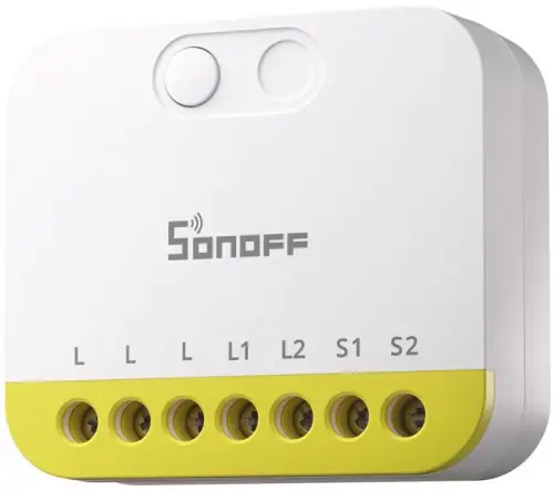Dwukanałowy mini przełącznik bez N Sonoff MINI-ZB2GS-L ZigBee