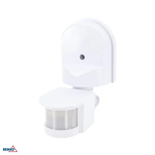 Czujnik ruchu PIR 1200W 180* biały