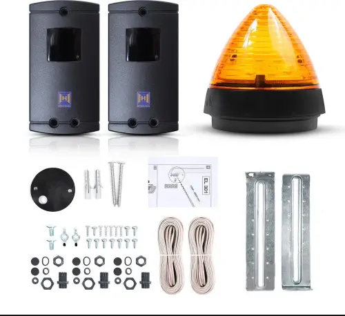 Zestaw SK Lineamatic, Portronic D 5000 (fotokomórki EL-301 + lampa LED SLK 24V + śrubki)
