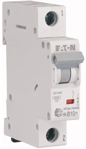 EATON WYŁĄCZNIK NADPRĄDOWY B 10A 1P 1M 6KA HN-B10/1