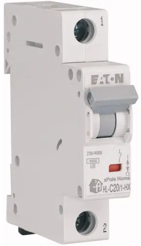 EATON WYŁĄCZNIK NADPRĄDOWY C 20A 1P 1M 6KA HN-C20/1
