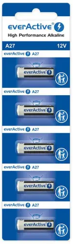 Bateria A27 / 27A everActive 12V (blister 5 szt.)
