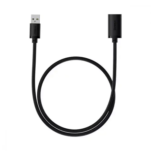 Przedłużacz kabel USB 2.0 1.5m Baseus AirJoy Series czarny