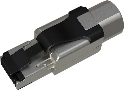 WTYK MODULARNY KONEKTOR PRZEMYSŁOWY SAMOZACISKOWY SOLARIX RJ45 CAT.6A STP NEW 1szt