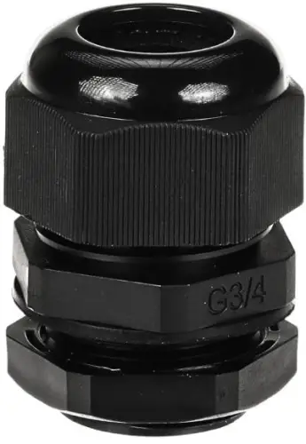Dławnica dławik G3/4-BLACK IP68 3/4 "