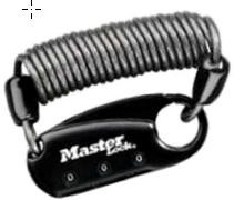 Karabińczyk z kablem Master Lock 1551EURDBLK