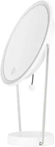 Lusterko do makijażu Humanas HS-ML01 z podświetleniem LED - biały