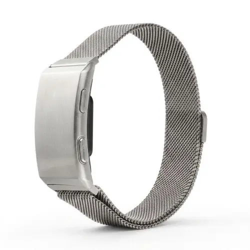 Inteligentny smartband Titmo Loop I-110 Bluetooth EKG HRV HR BP SPO2 IP68 srebrny