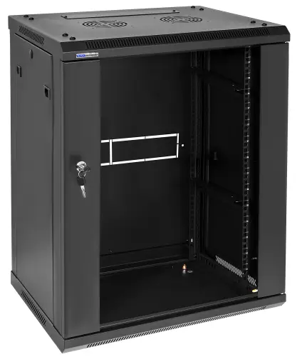 W6415ZL/B - szafa Rack 19" - 600x450x15U