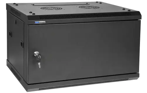 W6406DM/B - szafa Rack 19" - 600x450x6U (Rozłożona)