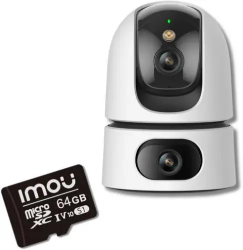 Kamera IP Imou Ranger Dual Pro 10MP (5MP+5MP) z kartą pamięci 64GB