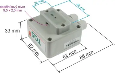 Termometr na rurę Papouch TQS4P