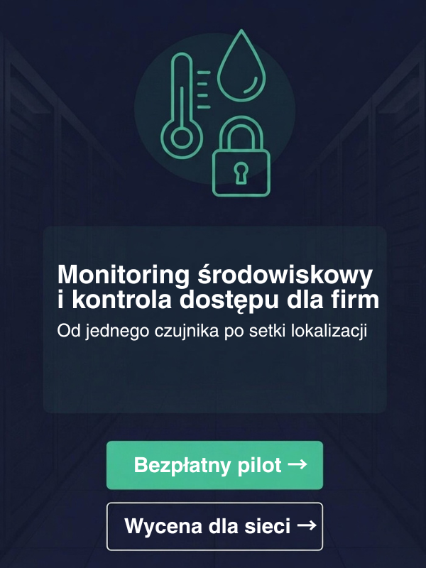 EnviSensor Chip Electronics - Rozwiązania monitoringu parametrów środowiskowych i IoT